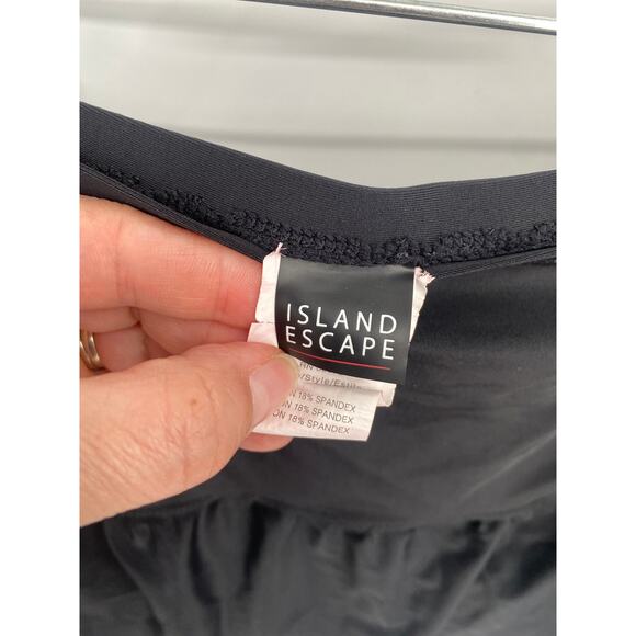 Island Escape Women's La Palma High-Waist Tummy Control Swim Skirt 6 - Picture 4 of 9